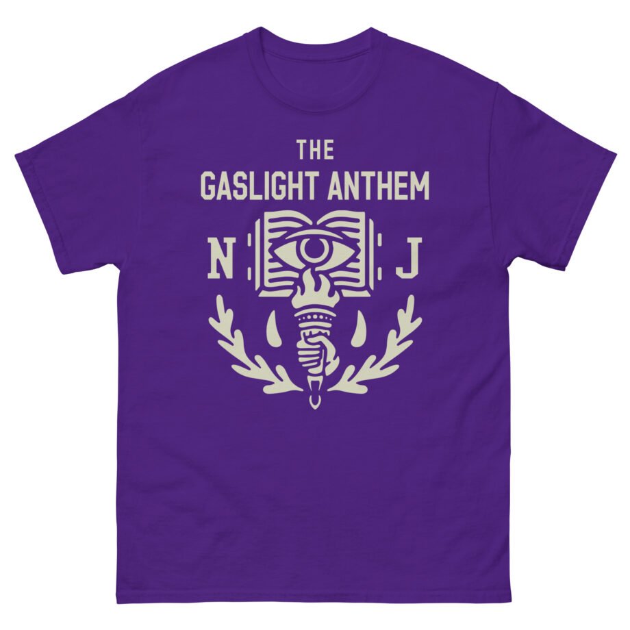 Gaslight Anthem NJ Eye Banner Unisex classic tee