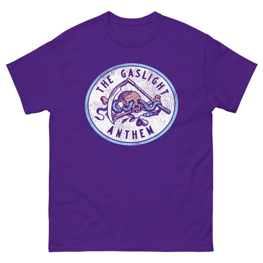Gaslight Anthem Skull Snake Unisex classic tee