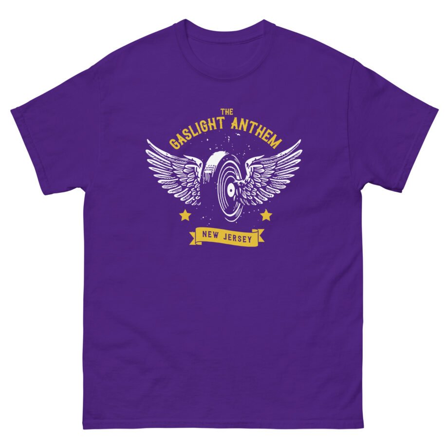 Gaslight Anthem Flying Wheel Unisex classic tee
