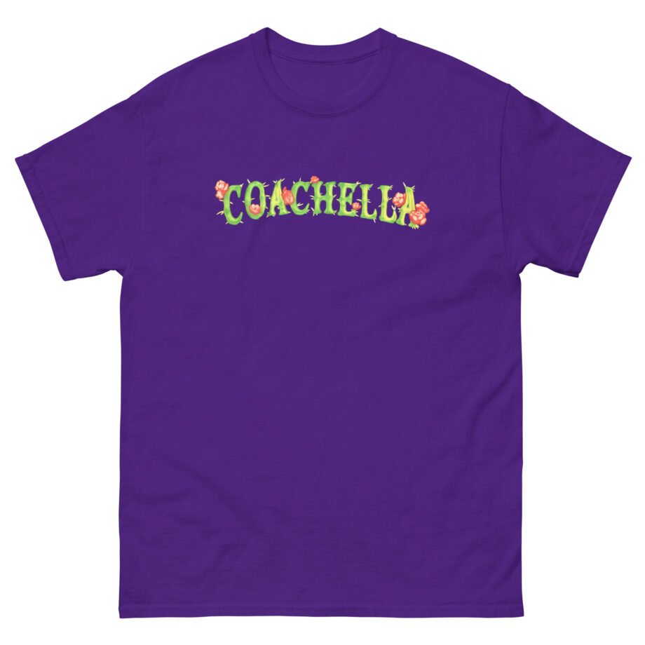 Coachella Cactus Flower Unisex classic tee