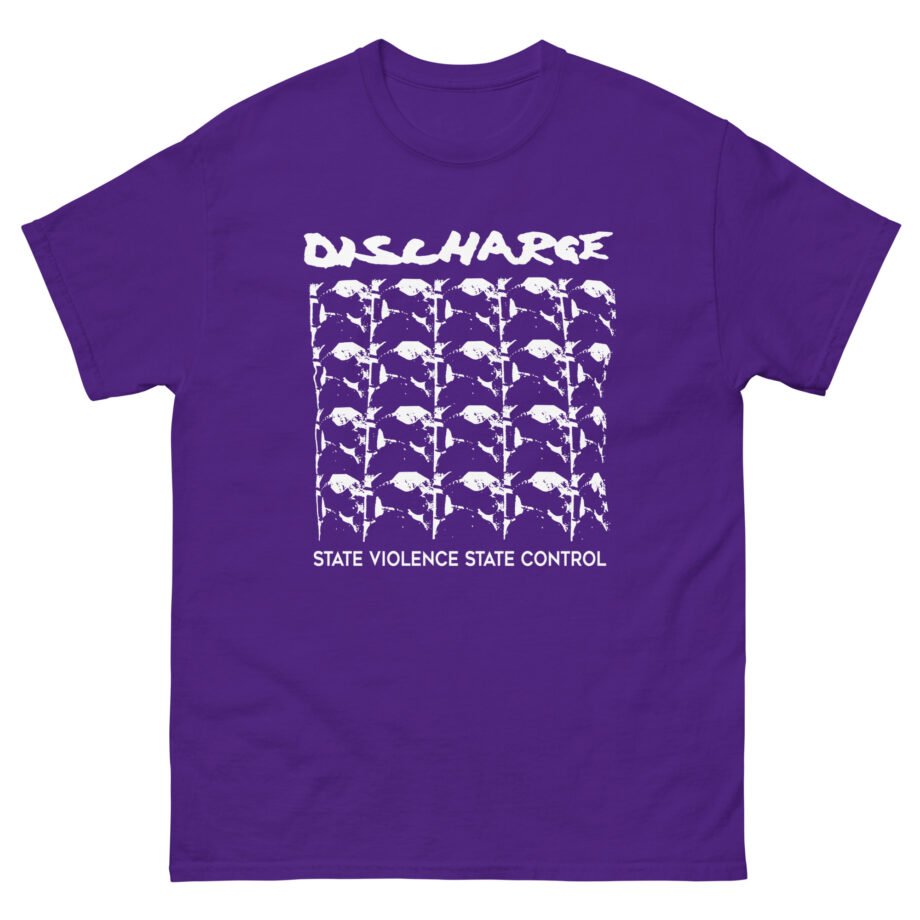 Discharge State Violence State Control Unisex classic tee
