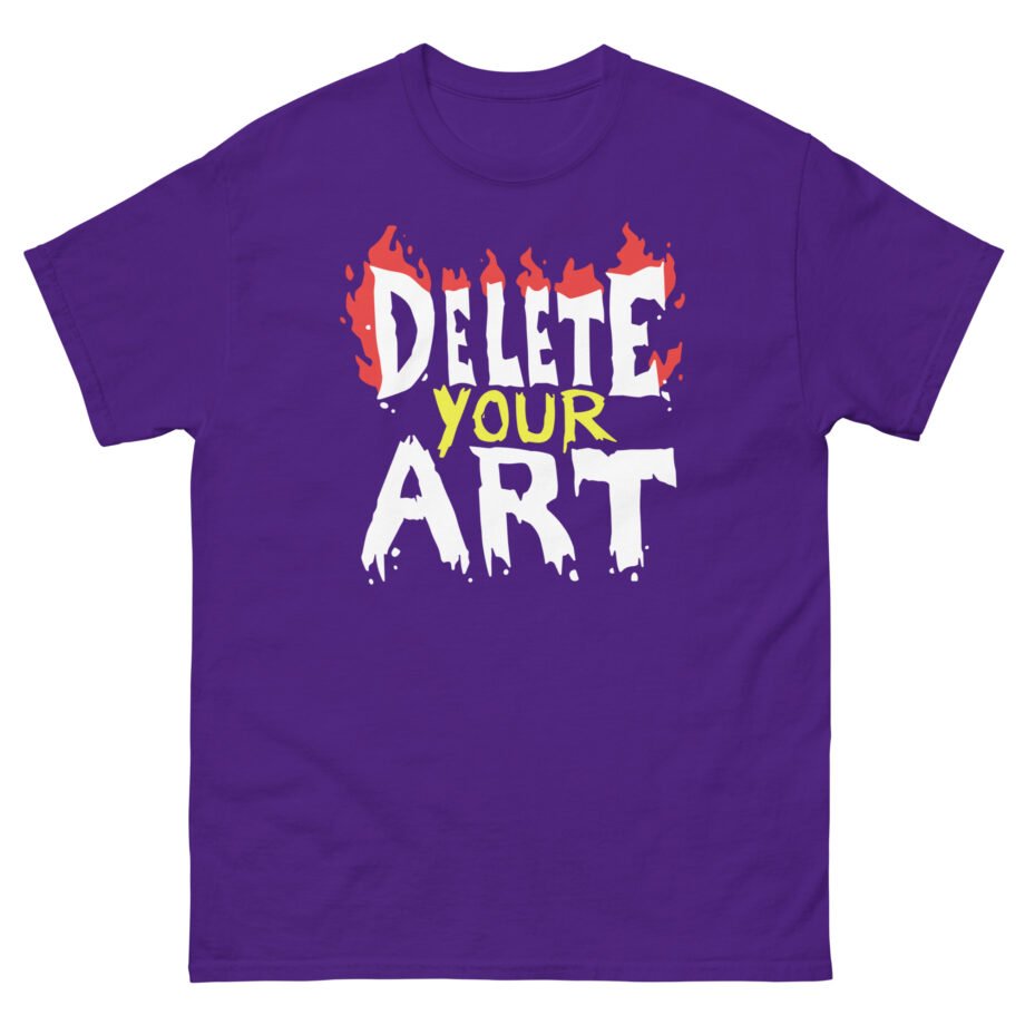 Drawfee Delete Your Art Unisex classic tee