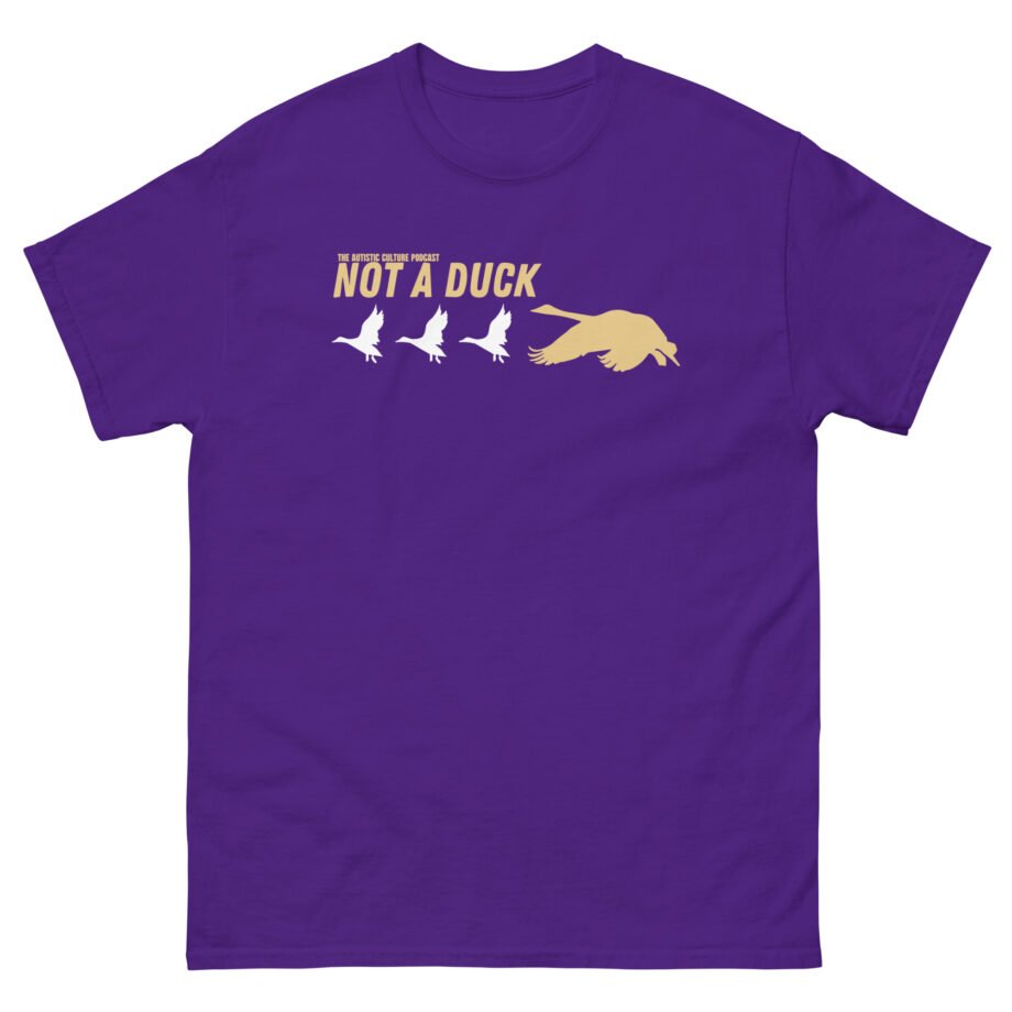 Drawfee Not a Duck Unisex classic tee