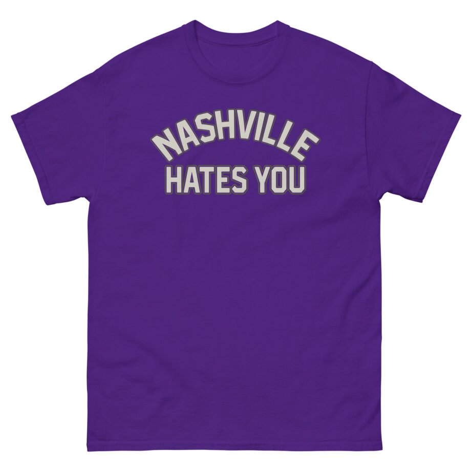 Orthodox Nashville Hates You Unisex classic tee