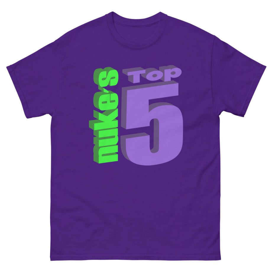 Nuke's Top 5 Did You See It Hand Unisex classic tee