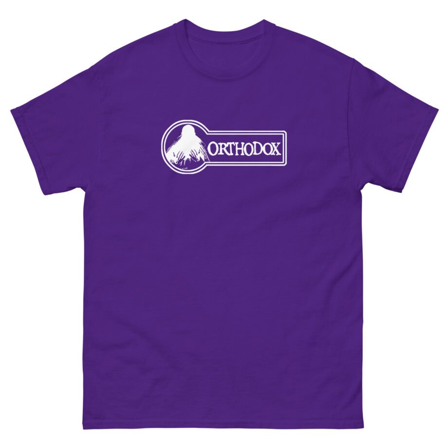 Orthodox Violet Logo Unisex classic tee