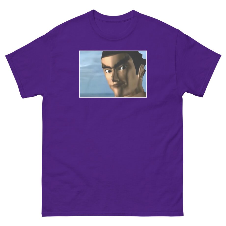 Tekken Retro Kazuya Mishima Unisex classic tee