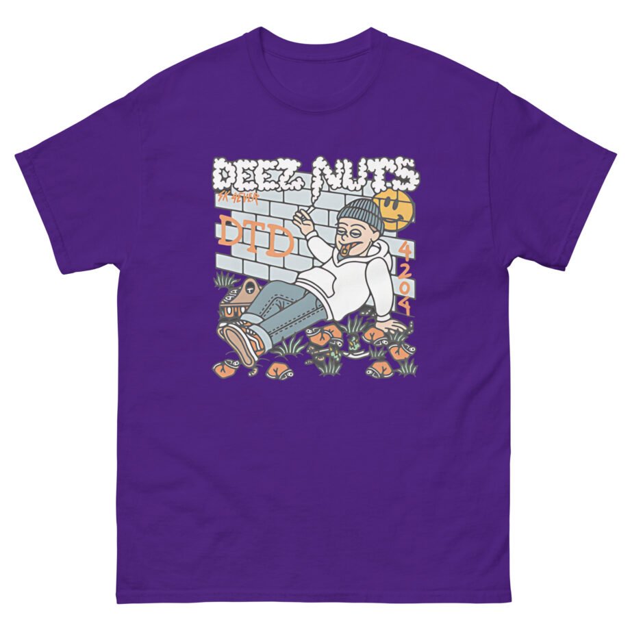 Deez Nuts Wasted Cartoon Unisex classic tee