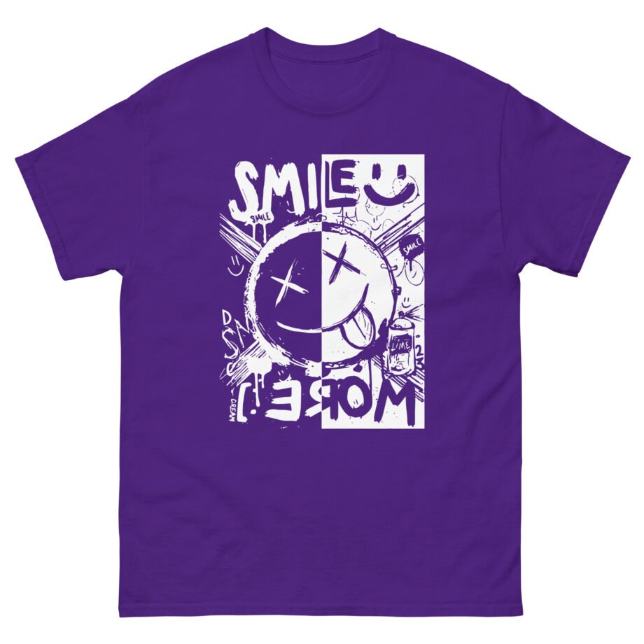 Dreamwastaken Smile More Unisex classic tee