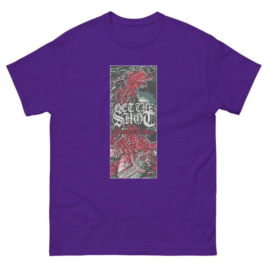 Get the Shot No Peace in Hell Unisex classic tee