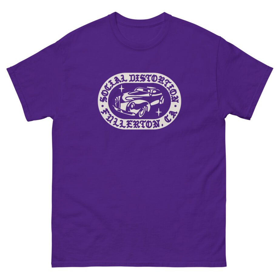 Social Distortion Fullerton Car Indigo Unisex classic tee