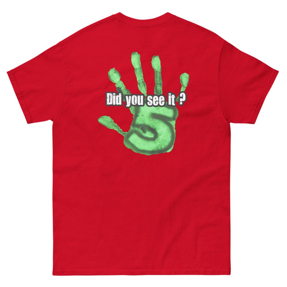 Nuke's Top 5 Did You See It Hand Unisex classic tee