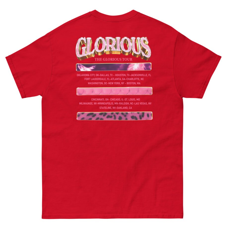 Glorilla Glorious Tour From Memphis Unisex classic tee
