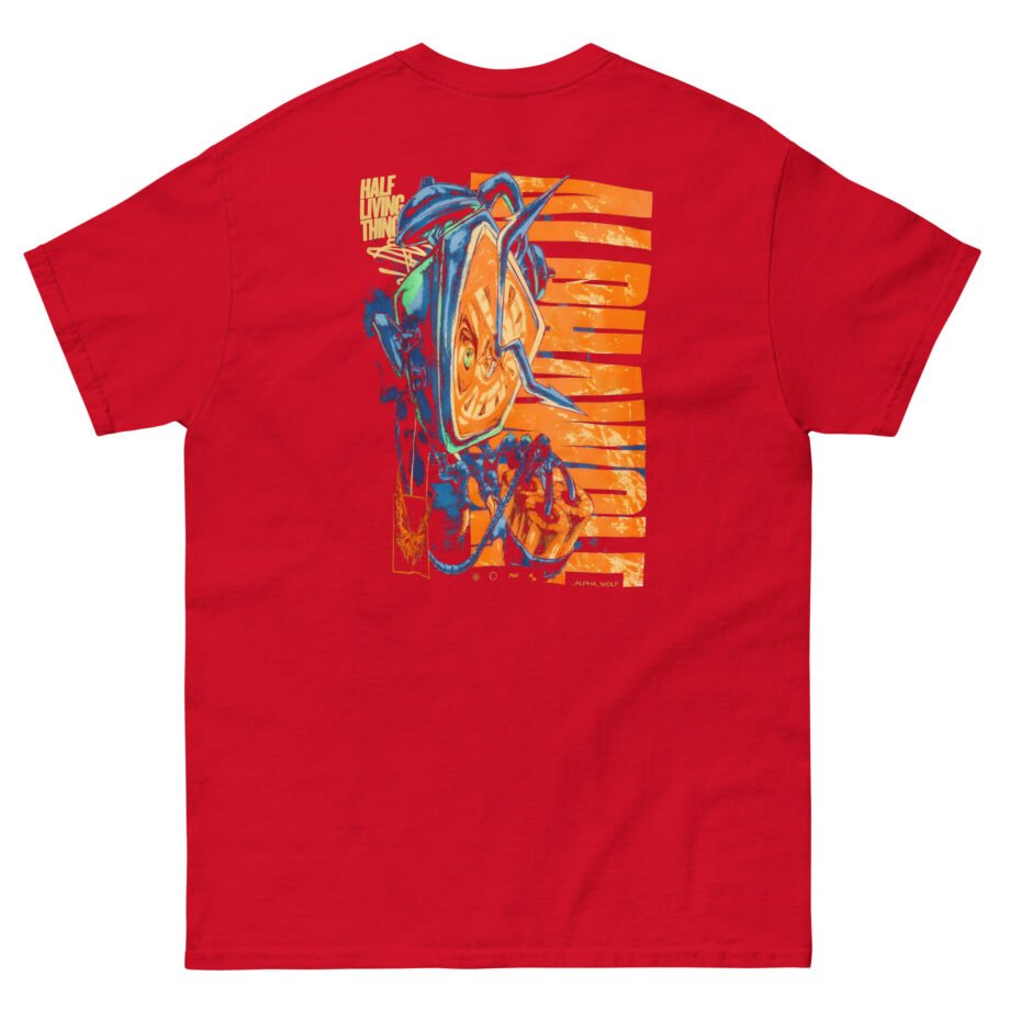 Alpha Wolf Clock Unisex classic tee