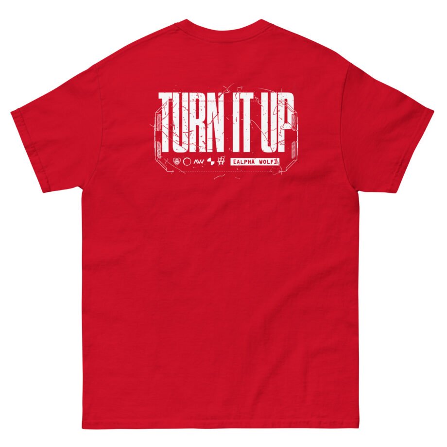 Alpha Wolf Turn It Up Unisex classic tee