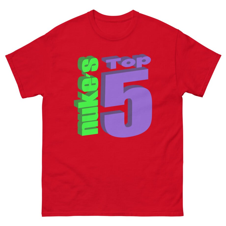 Nuke's Top 5 Did You See It Hand Unisex classic tee