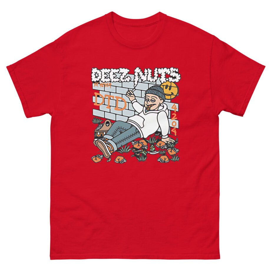 Deez Nuts Wasted Cartoon Unisex classic tee