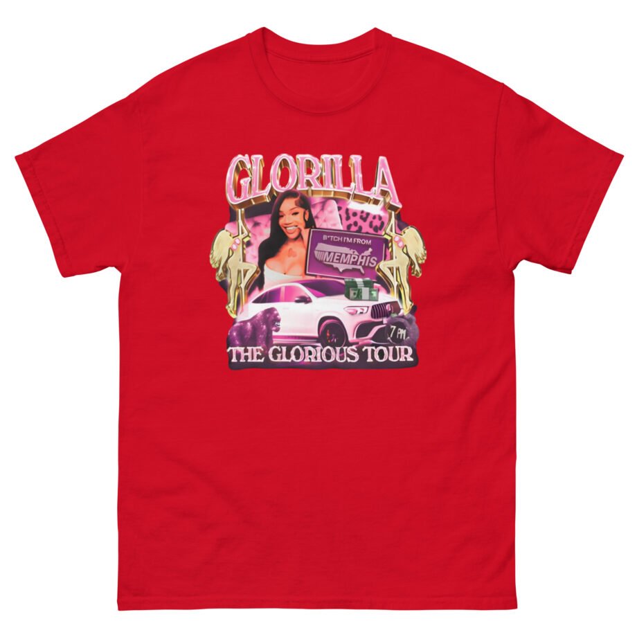 Glorilla Glorious Tour From Memphis Unisex classic tee