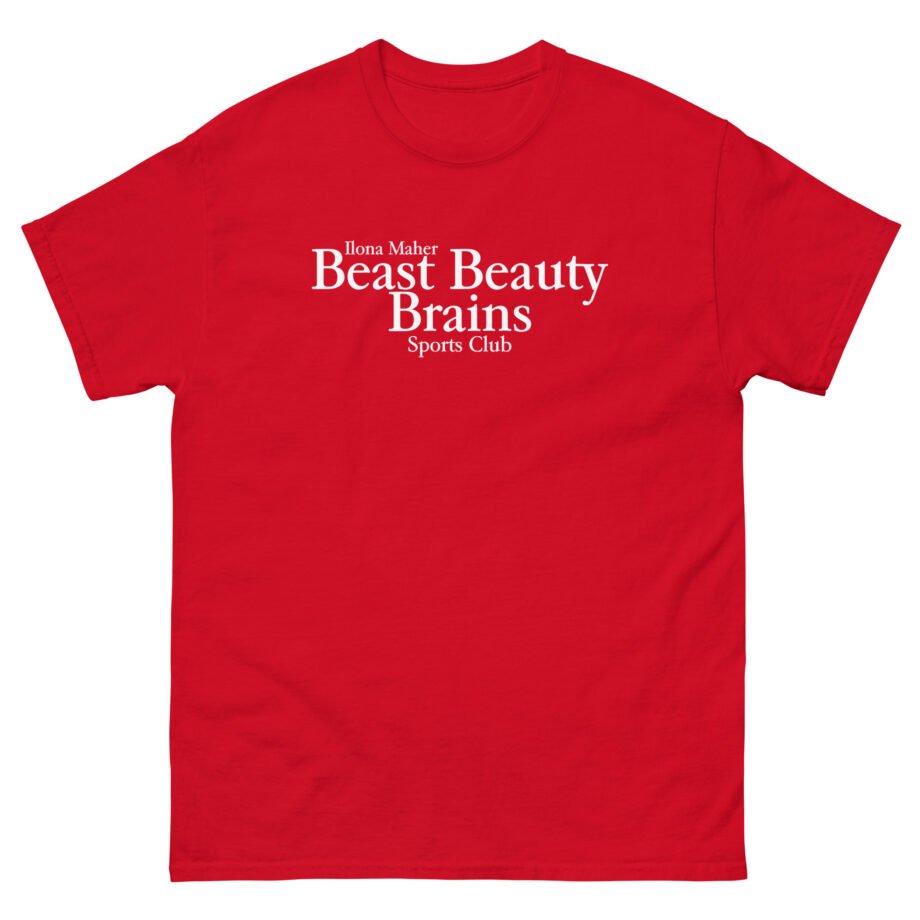 Ilona Maher Beast Beauty Brains Sports Club Unisex classic tee