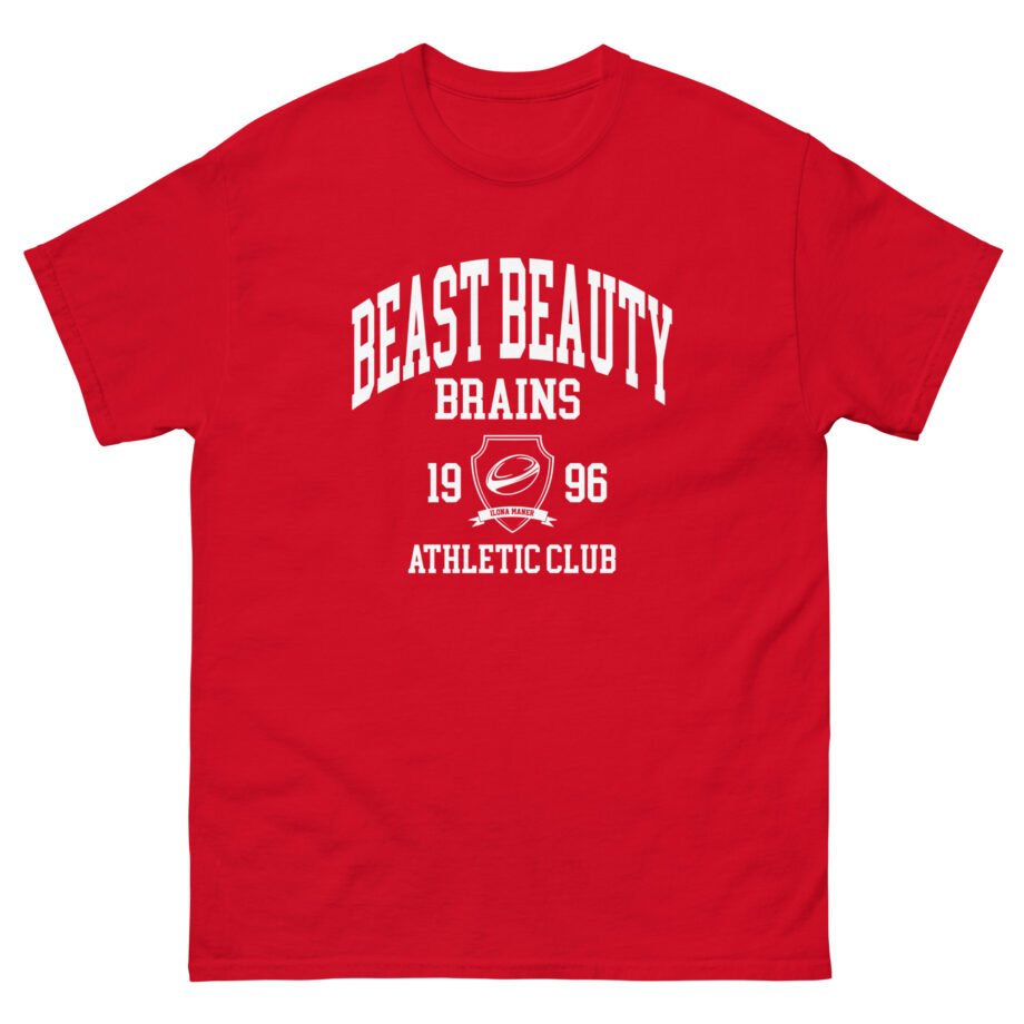 Ilona Maher Beast Beauty Brains Athletic Club Unisex classic tee