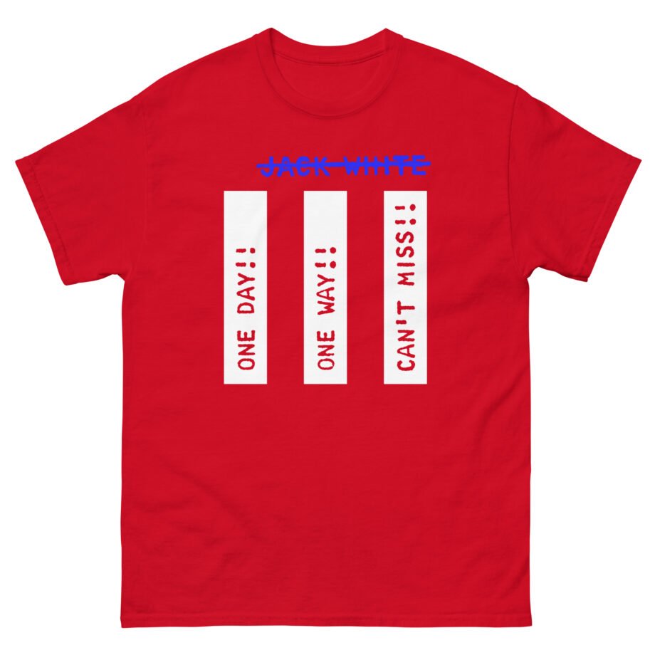 Jack White No Name Unisex classic tee