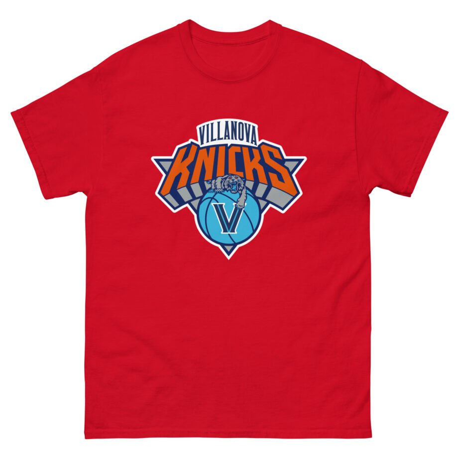 Villanova Knicks New York Mashup Parody Unisex classic tee