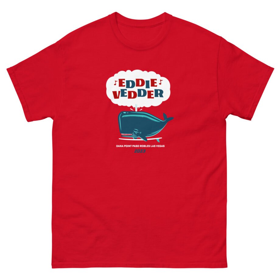 Eddie Vedder Whale Unisex classic tee