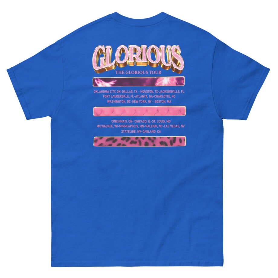 Glorilla Glorious Tour From Memphis Unisex classic tee