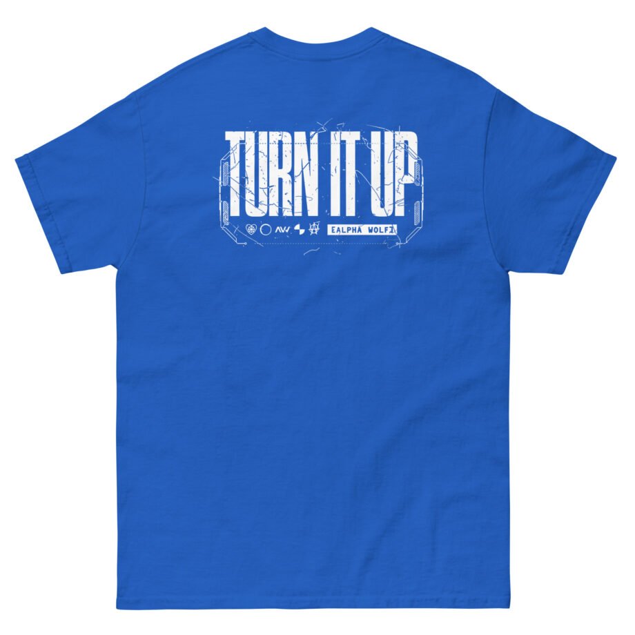 Alpha Wolf Turn It Up Unisex classic tee