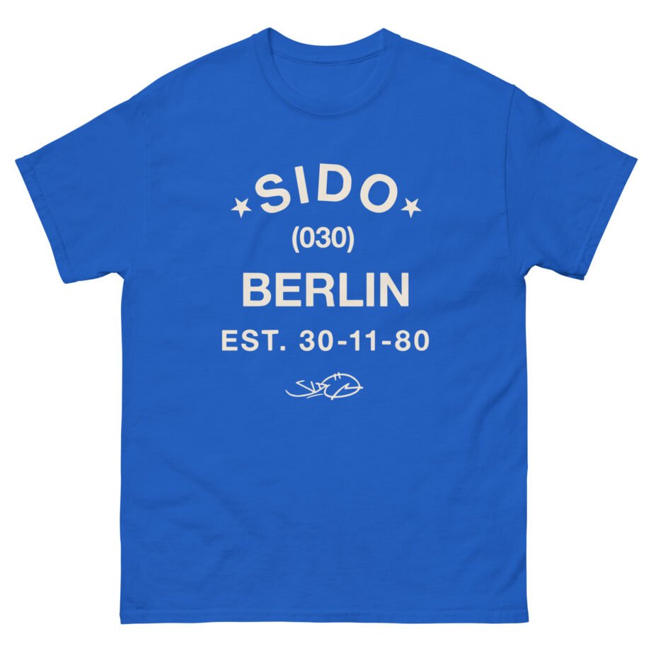 Sido (030) Berlin Unisex classic tee