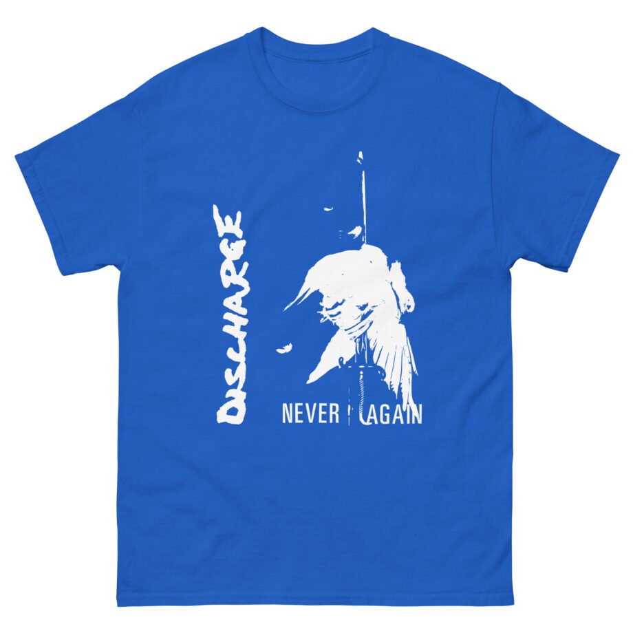 Discharge Never Again Unisex classic tee