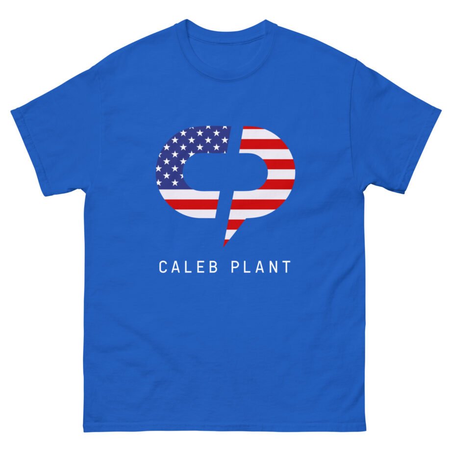 Caleb Plant Red, White and Blue Unisex classic tee