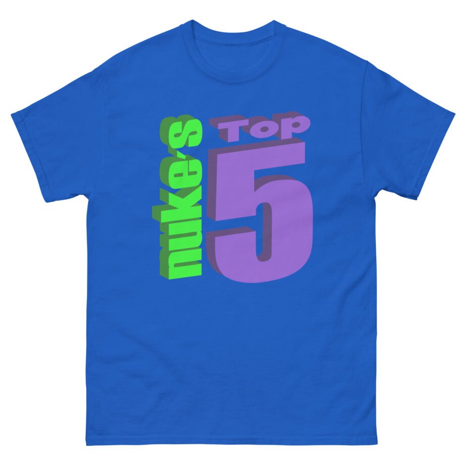 Nuke's Top 5 Did You See It Hand Unisex classic tee