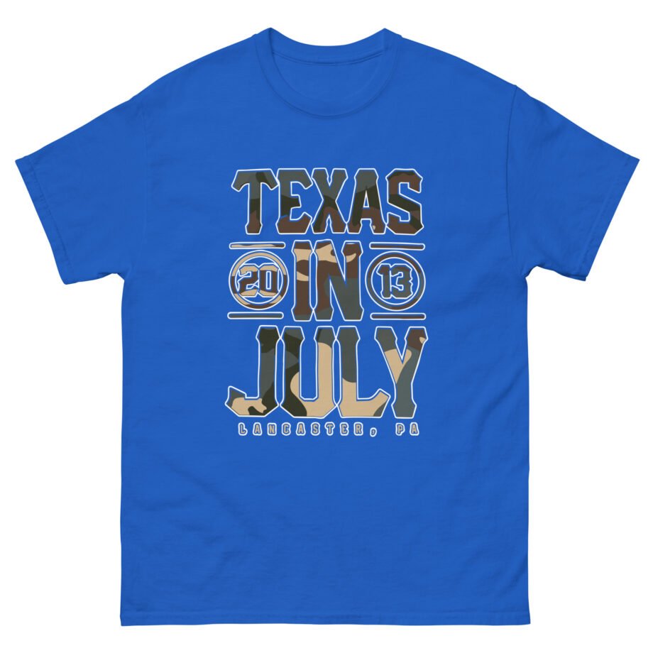 Texas in July 2013 Unisex classic tee