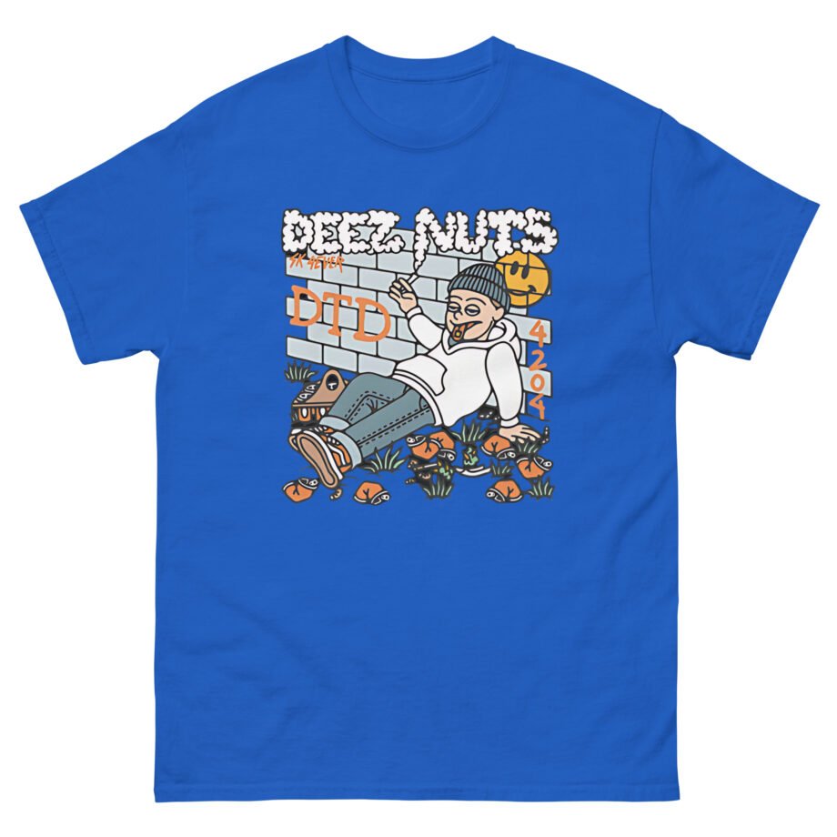 Deez Nuts Wasted Cartoon Unisex classic tee