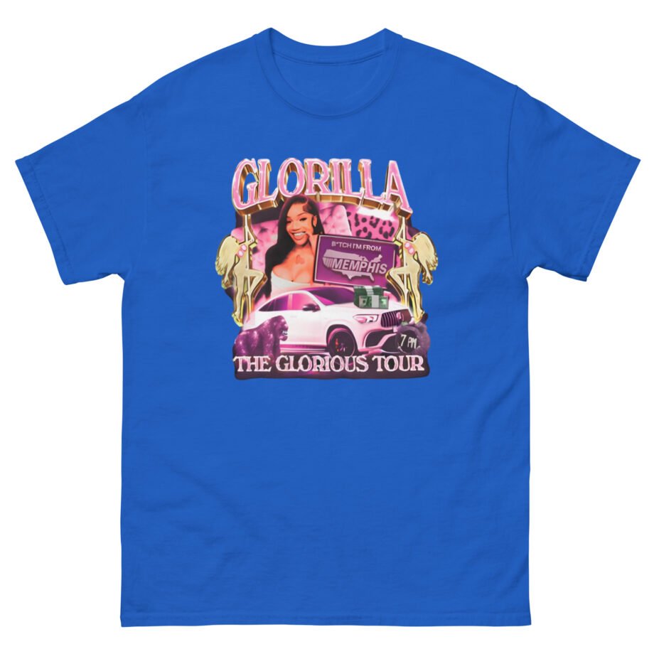 Glorilla Glorious Tour From Memphis Unisex classic tee
