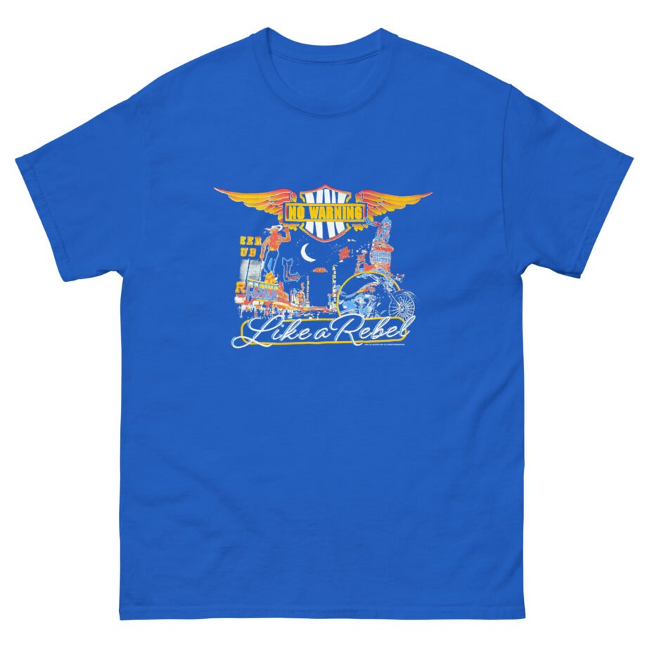 No Warning Like a Rebel Unisex classic tee