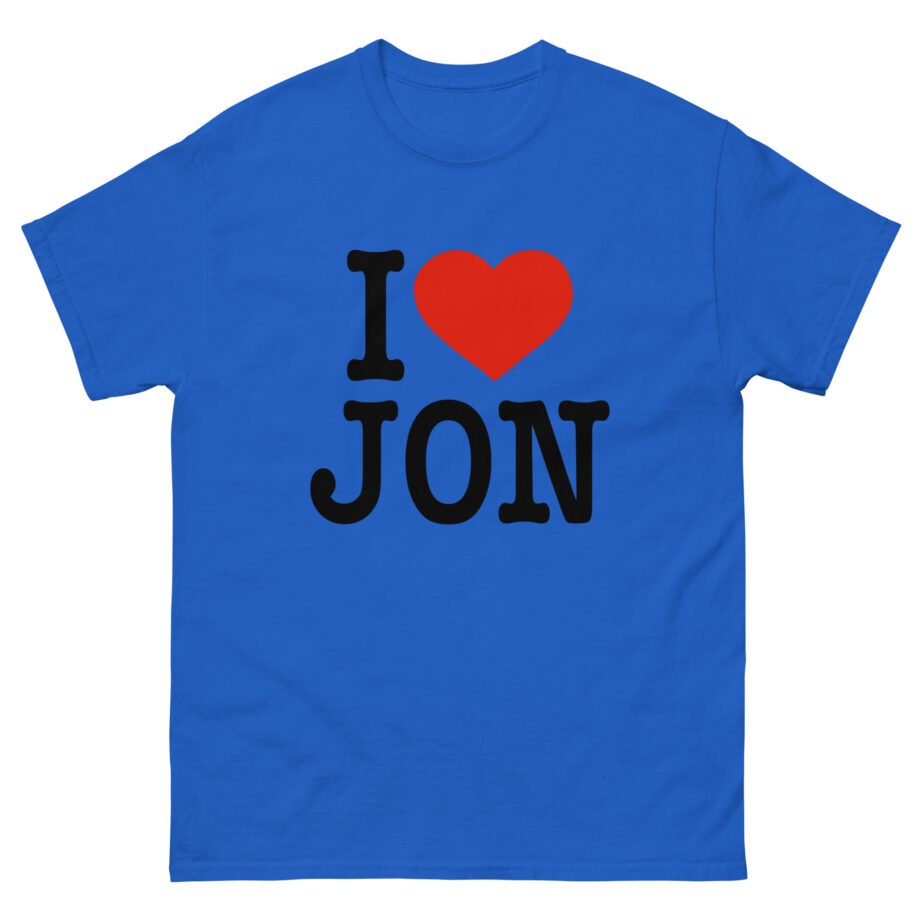 Jon Marianek I Love Jon Unisex classic tee