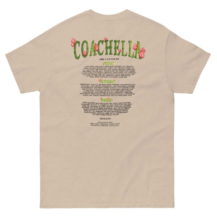 Coachella Flower Unisex classic tee