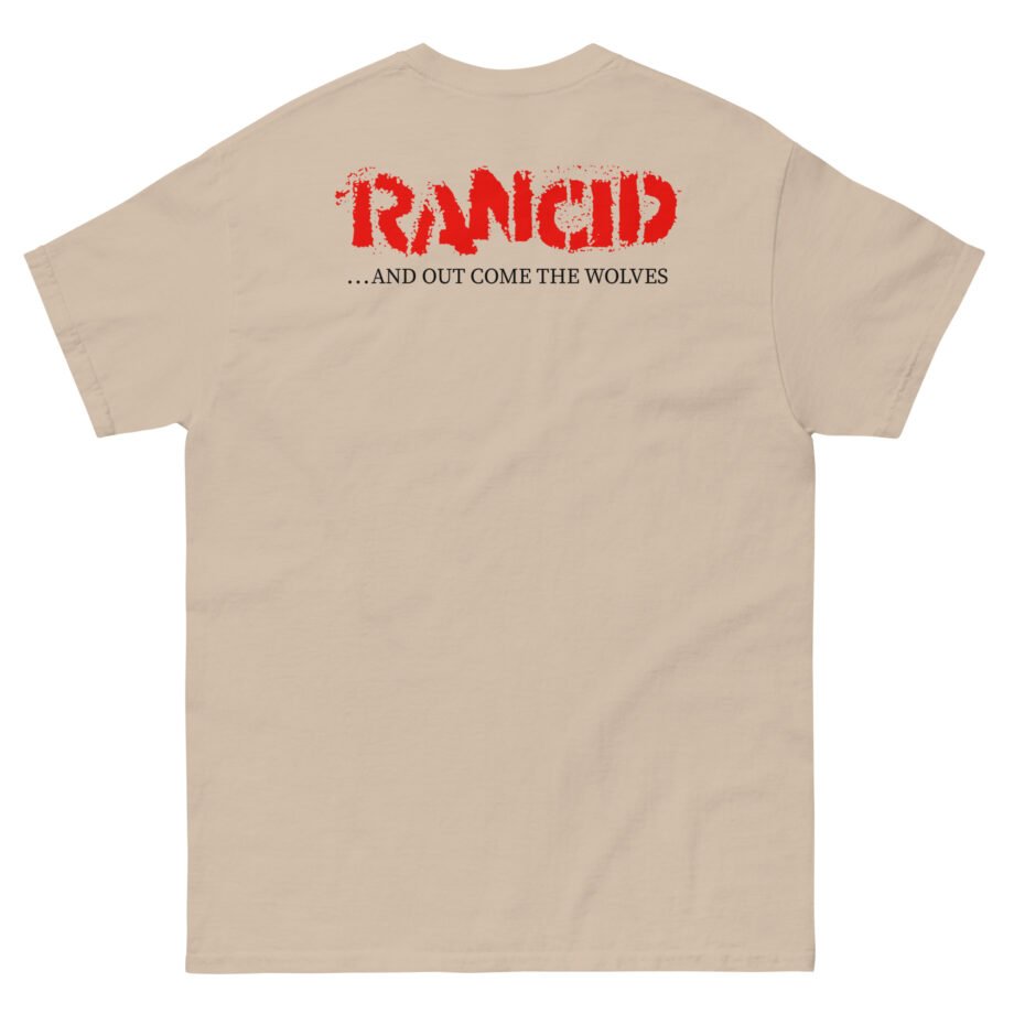 Rancid and Out Come the Wolves Boxed Unisex classic tee