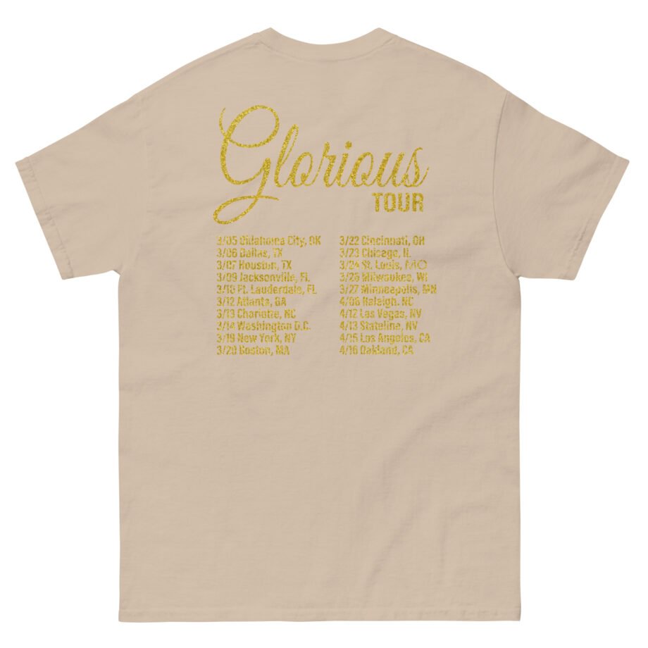 Glorilla Glorious Tour Unisex classic tee