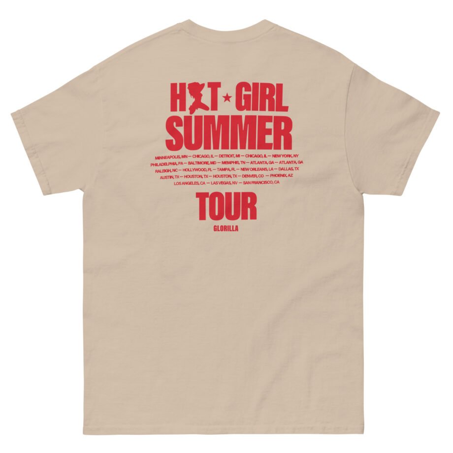 Glorilla Hot Girl Summer Tour Unisex classic tee