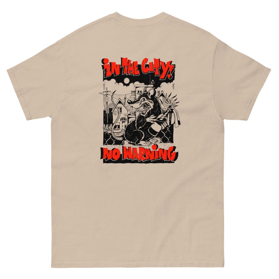 No Warning In The City Unisex classic tee