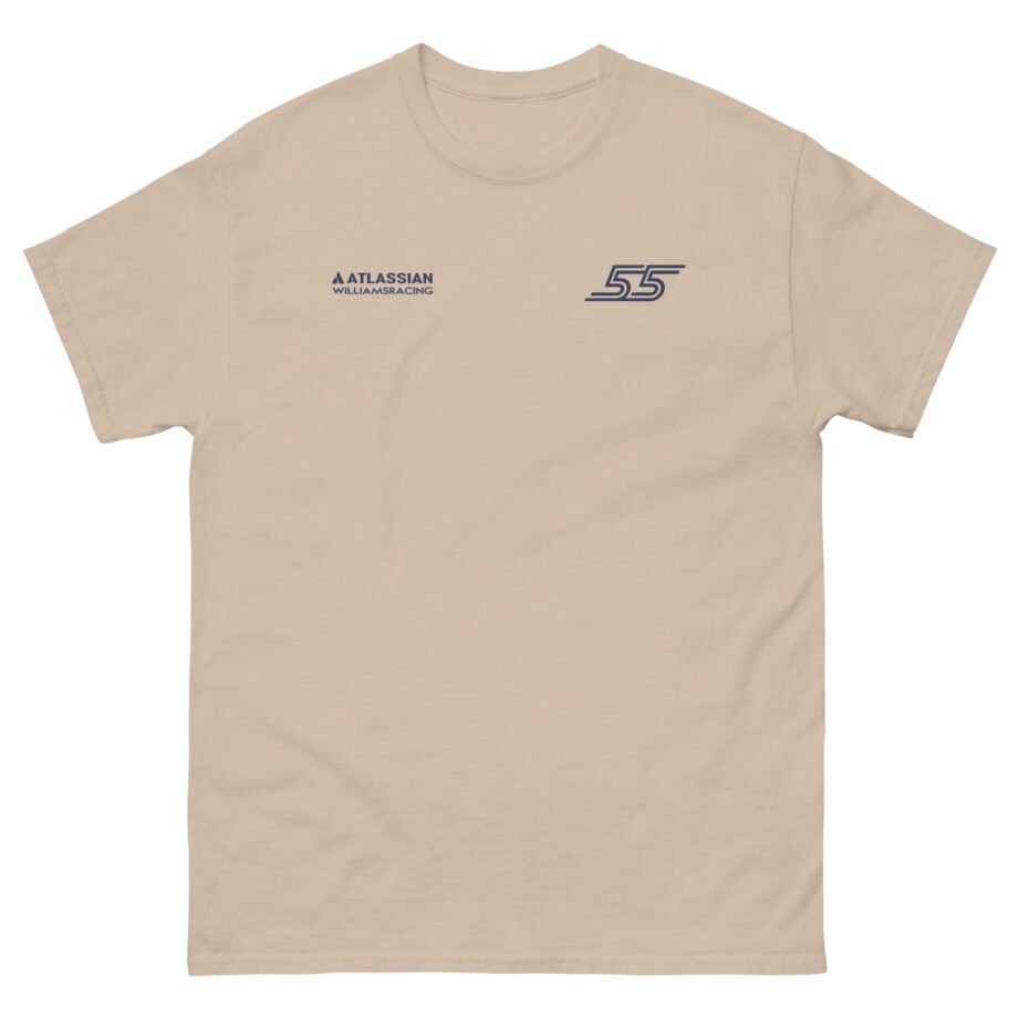 Carlos Sainz Atlassian Williams Racing Unisex classic tee