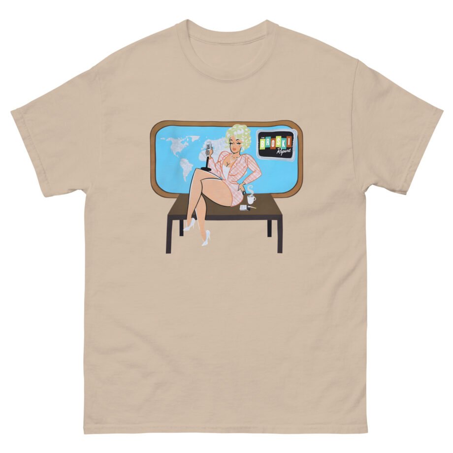 Broski Report Broski News Watching Unisex classic tee