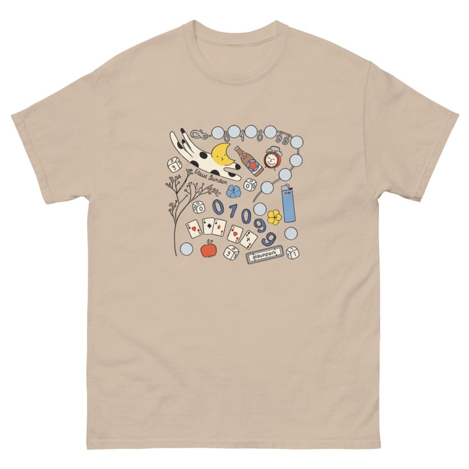 01099 Blaue Stunden Unisex classic tee