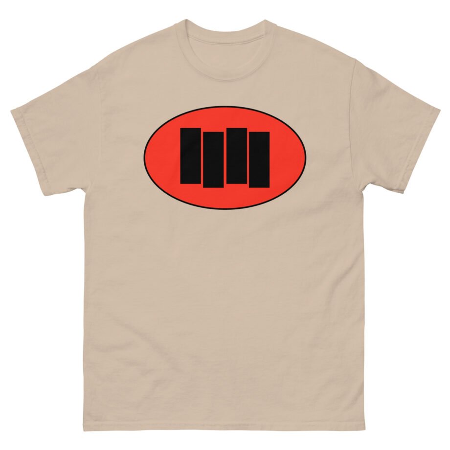 Black Flag Oval Bars Unisex classic tee