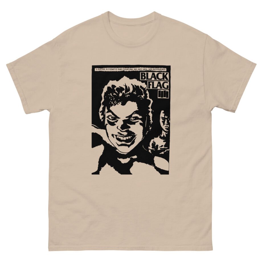 Black Flag Suicide Flyer Unisex classic tee