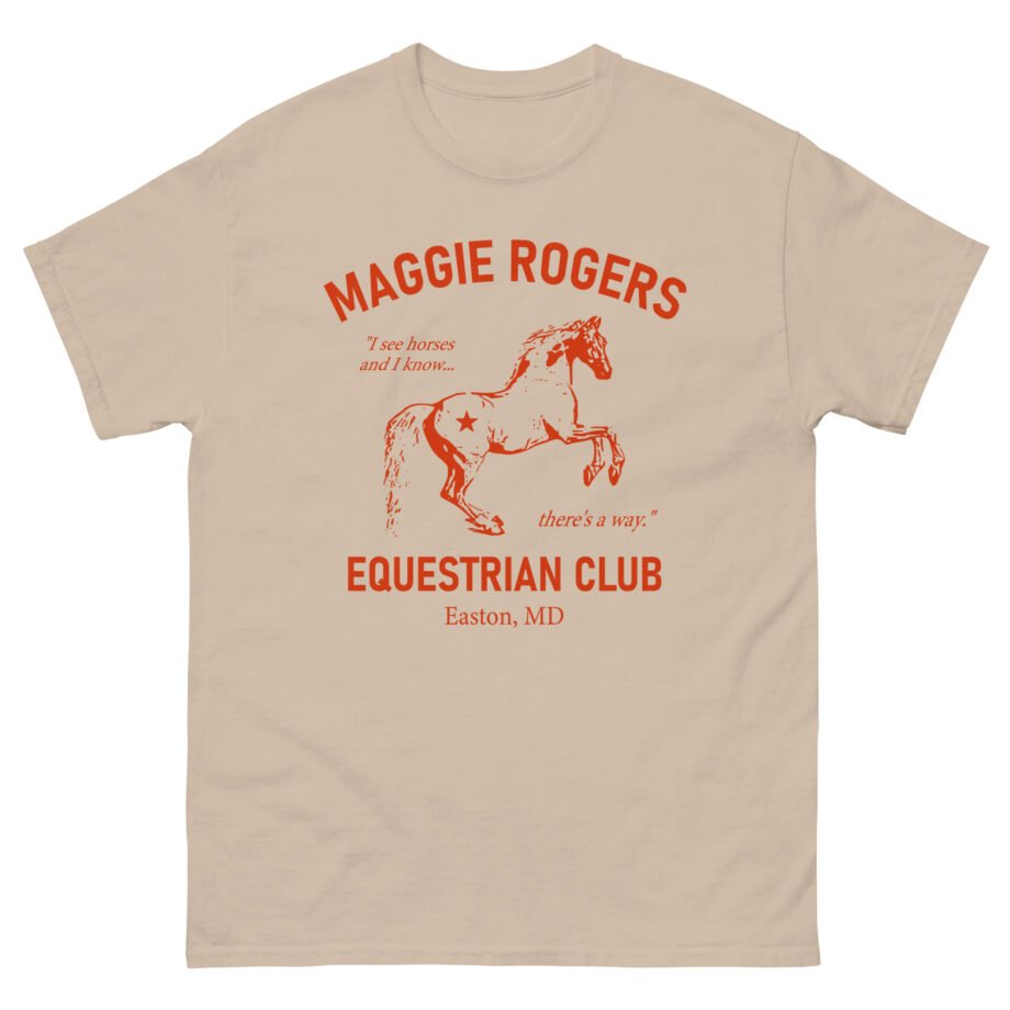 Maggie Rogers Equestrian Club Unisex classic tee