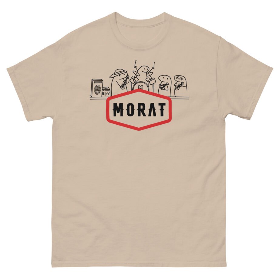 Morat Name Drawing Flork Playera Unisex classic tee
